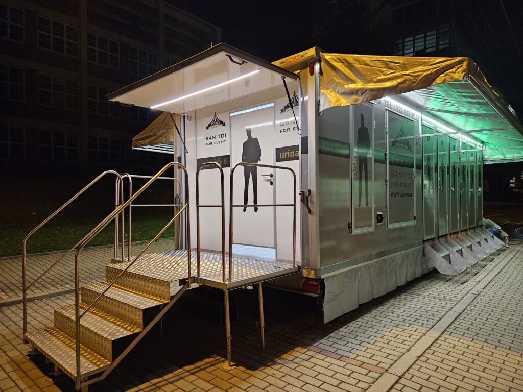 sanitarni prives XXL PRO, pronajem Stefek